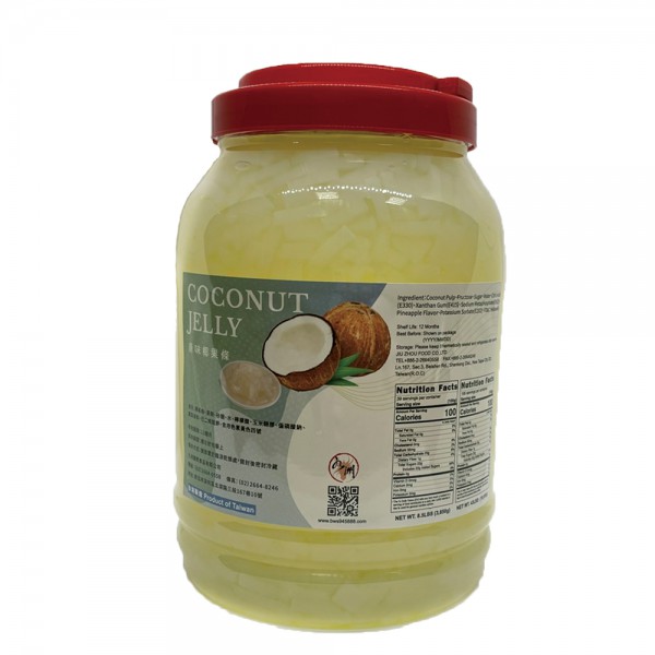 JIU ZHOU FOOD CO LTD｜TAIWAN BUBBLE TEA SUPPLIER｜BUBBLE TEA RAW MATERIALS_Original Coconut Jelly