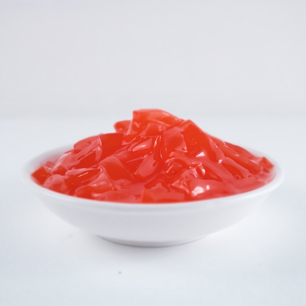 JIU ZHOU FOOD CO LTD｜TAIWAN BUBBLE TEA SUPPLIER｜BUBBLE TEA RAW MATERIALS_Strawberry Coconut Jelly(Export)