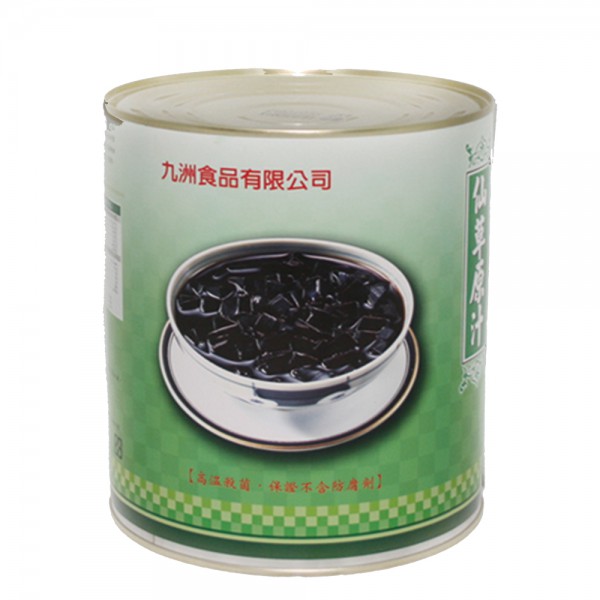 JIU ZHOU FOOD CO LTD｜TAIWAN BUBBLE TEA SUPPLIER｜BUBBLE TEA RAW MATERIALS_Grass Jelly Syrup(Number 2)