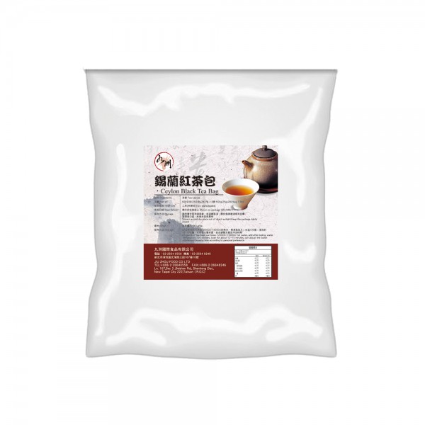 JIU ZHOU FOOD CO LTD｜TAIWAN BUBBLE TEA SUPPLIER｜BUBBLE TEA RAW MATERIALS_Ceylon Black Tea Bag